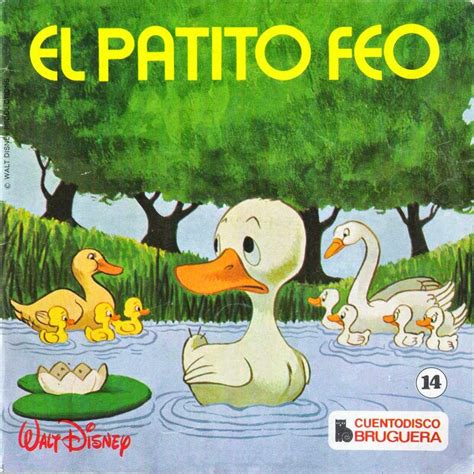 Cuento El PATITO FEO. Imágenes y texto del cuento.